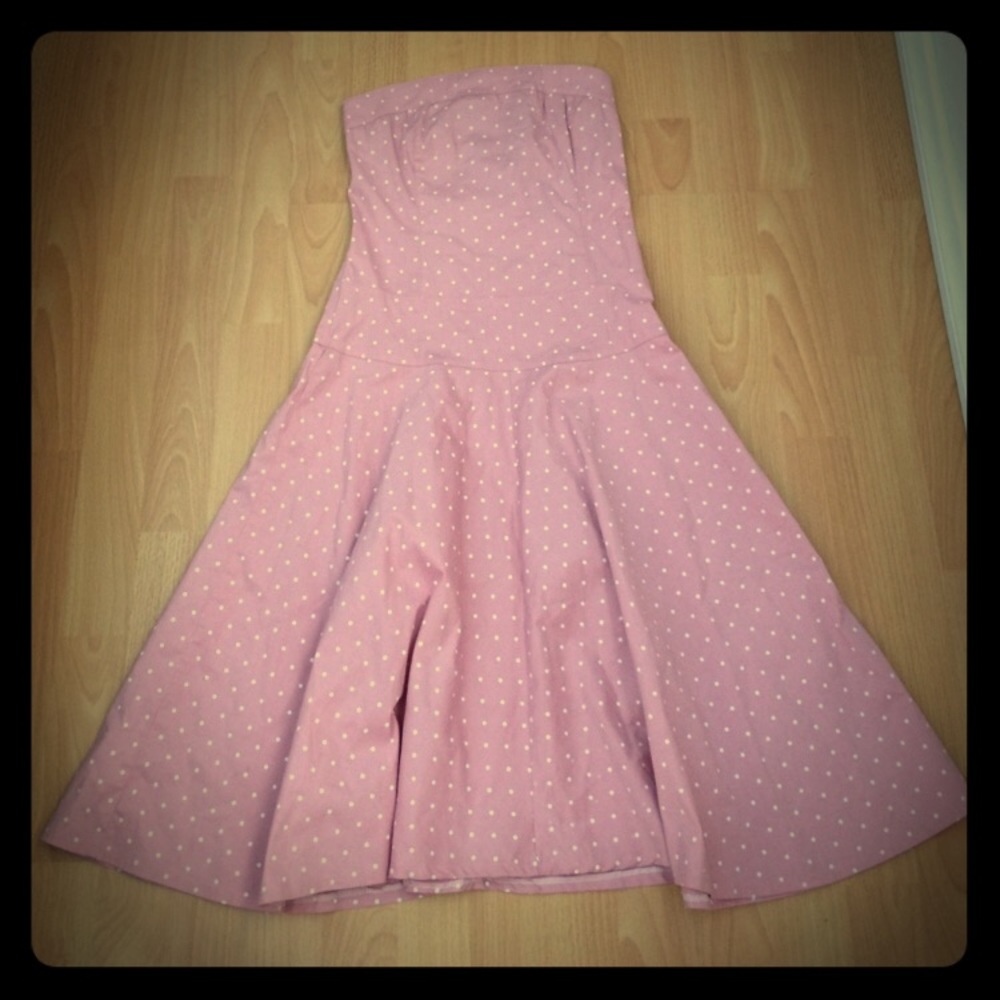 👙👗 Brand New Nasty Gal Pink Polkadot Dress 👙👗